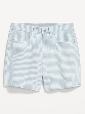 Old Navy High-Waisted Striped Baggy Shorts